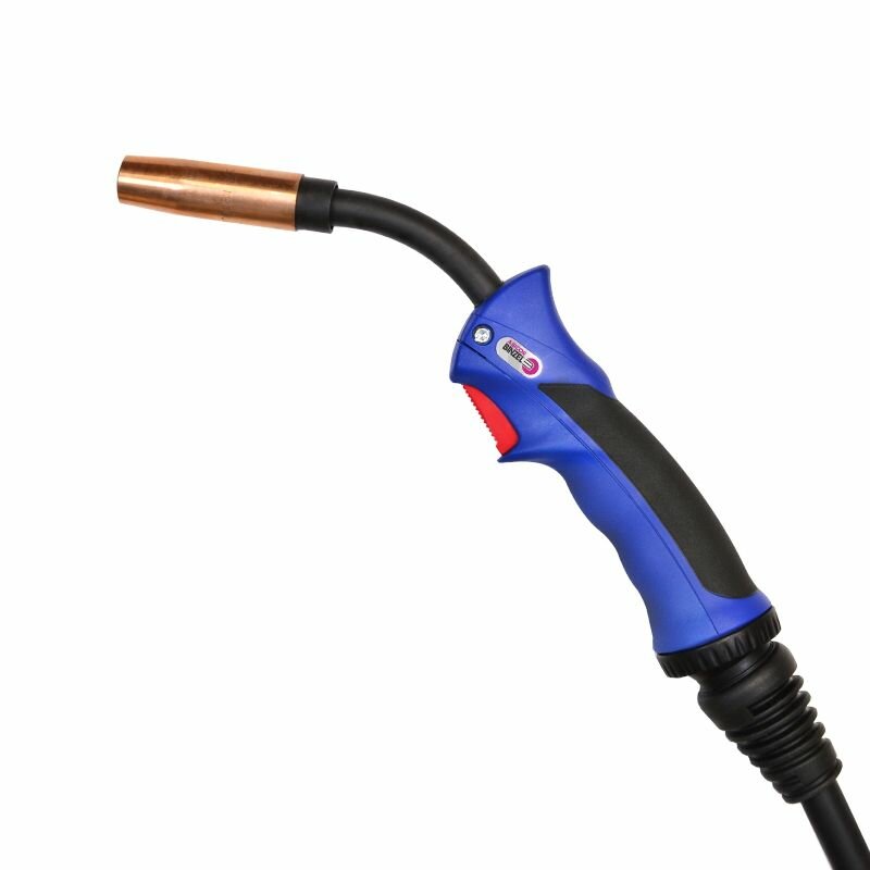 Сварочная горелка для полуавтомата Abicor Binzel RF 15 GRIP / 180А / ПВ 60% / Длина 3м / EURO разъем / Воздушное охлаждение