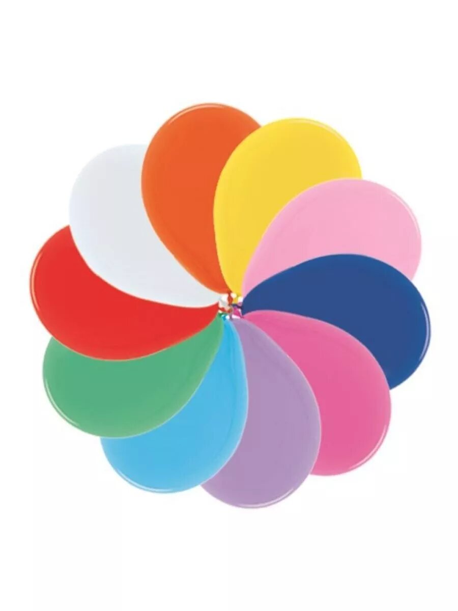 Ассорти, Пастель / Assorted, латексный шар (18"/46 см ) 25 шт. / SEMPERTEX, Колумбия