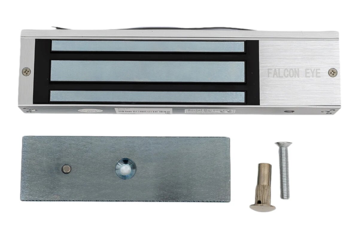 Falcon Eye Электромагнитный замок FE-L350 с силой удержания на отрыв до 350 кг 00-00088888