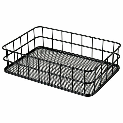 Органайзер корзинка для косметики и мелочей металлическая MONTE VITA 242х162х63 мм черный 272482 751₽