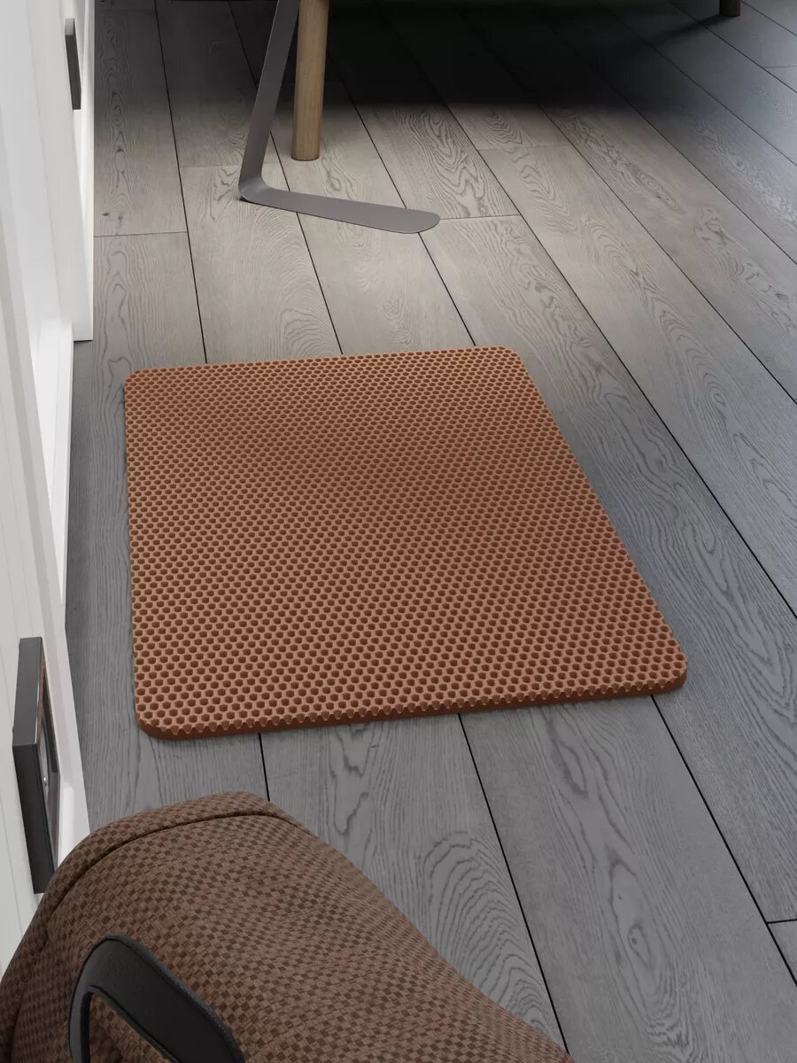 Придверный ЭВА коврик 60×40 для прихожей и улицы, коврик EVA — фото 1