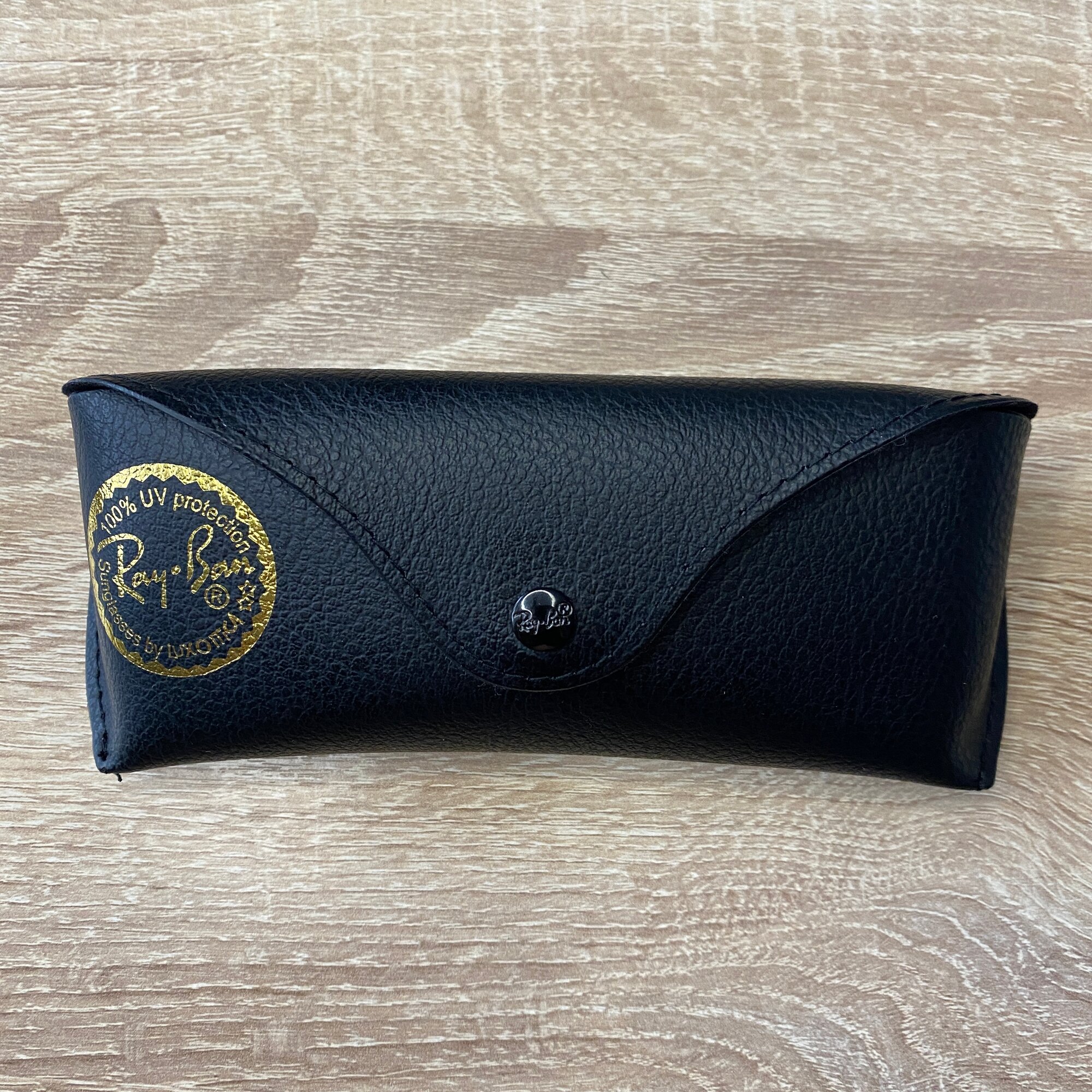 Изображение Футляр Ray-Ban, для солнцезащитных очков, искусственная кожа, черный