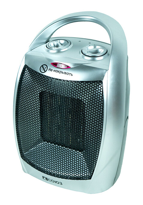 Тепловентилятор керамический СОЮЗ ТВС-2000К Тепловая мощность - 18 кВт Гарантия производителя - 1 год