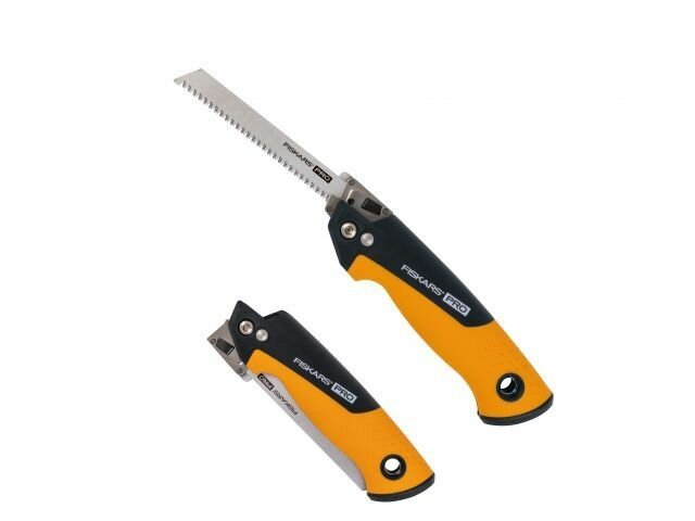 Пила универсальная складная Fiskars PowerTooth 150мм 2 лезвия