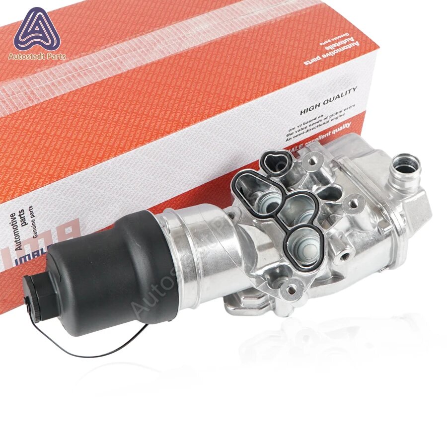Алюминиевый корпус масляного фильтра двигателя 06F 115397 E,06F 115397 F,06F 115397 H,06F 115397 J Для VW Eos, Golf V, Passat B6, Jetta III, Polo V, Sci, IMALE 1 PCS