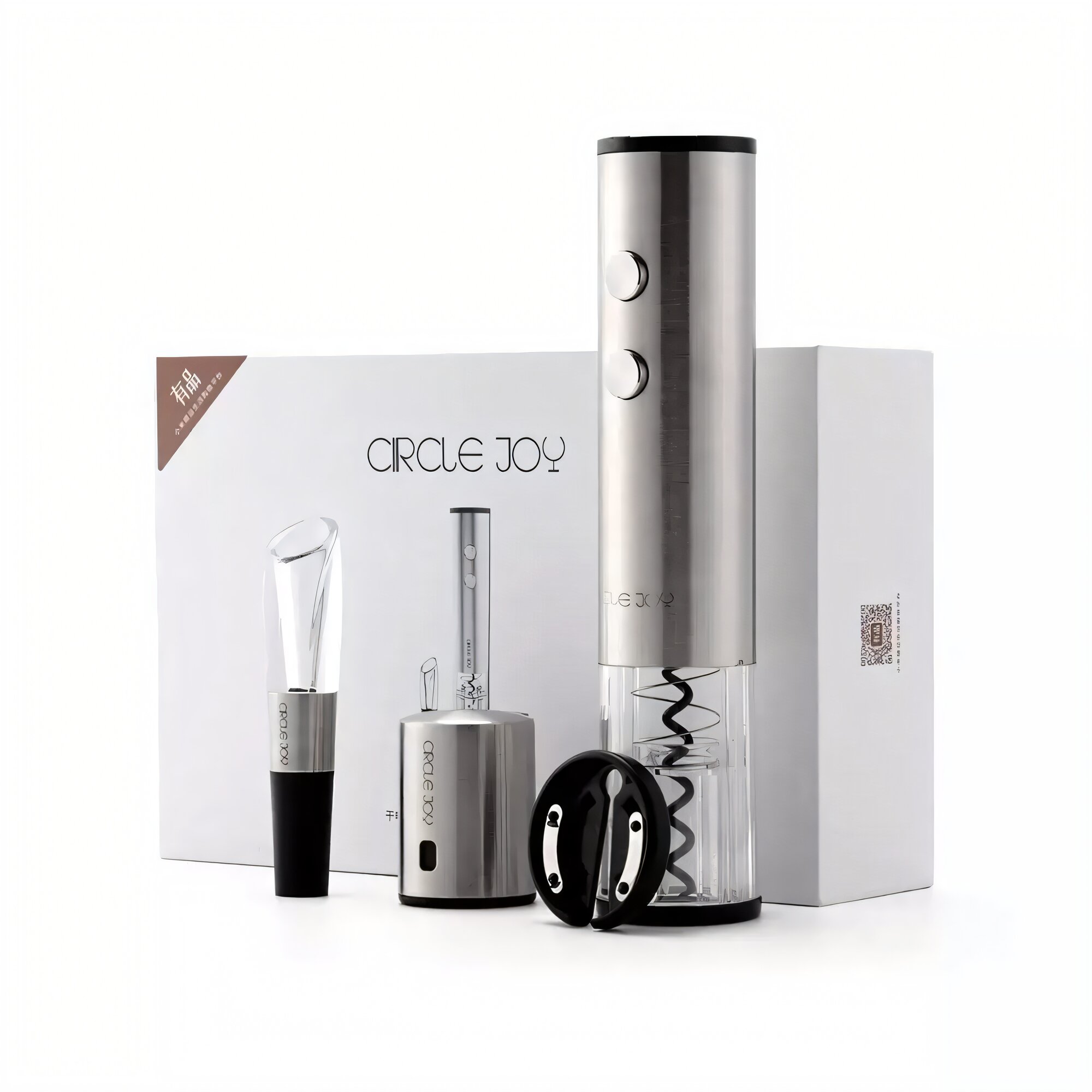 Картинки Винный набор Xiaomi Circle Joy 4 in 1 Set in a Gift Box (CJ-TZ02) Grey CN
