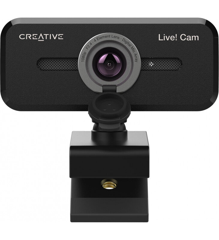 Веб-камера Creative Live! Cam SYNC 1080P V2, черный (73vf088000000)