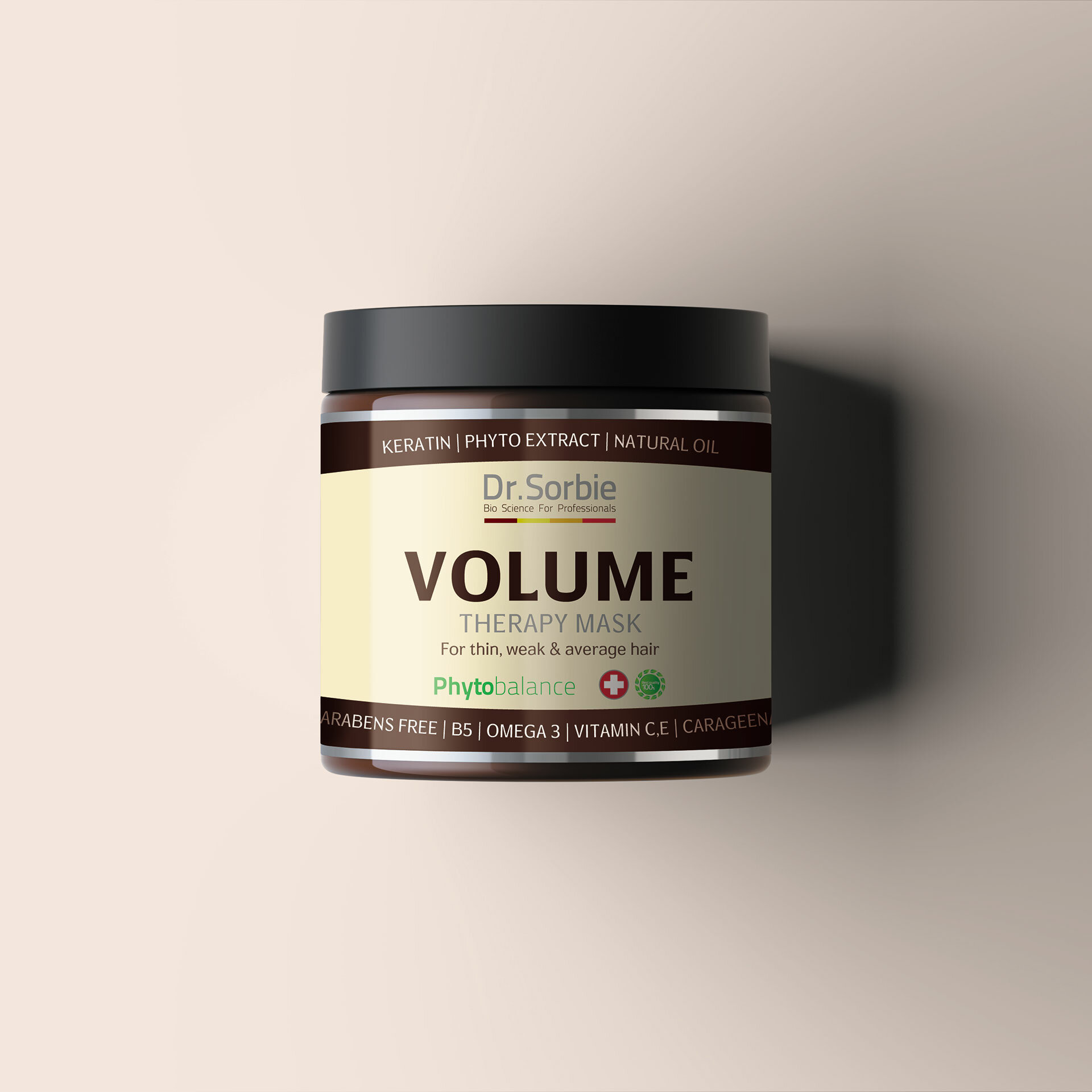 DR.SORBIE VOLUME THERAPY MASK 500 ml маска для придания объёма