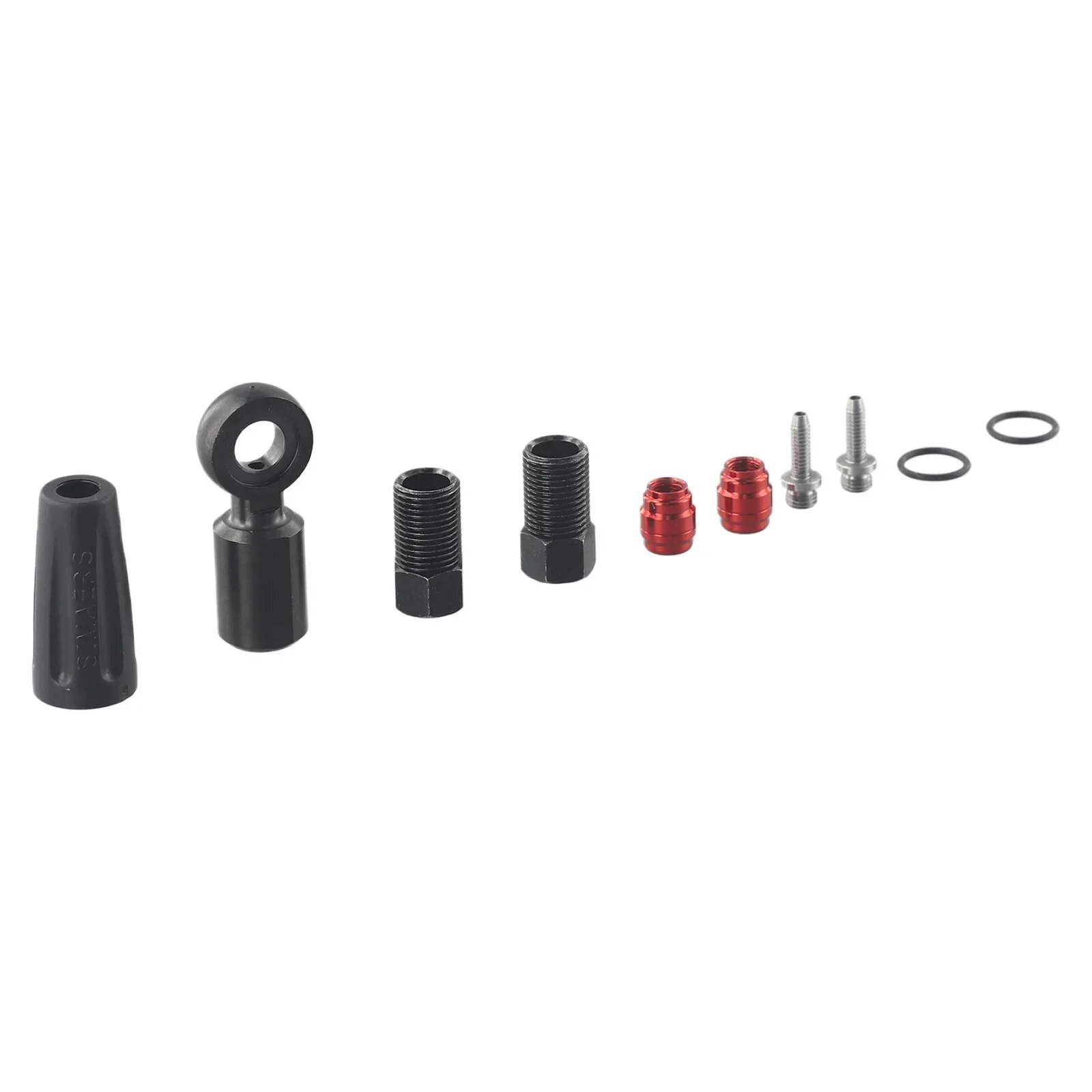 Комплект гидравлических тормозных шлангов для SRAM с плоским креплением HRD Red Force Apex длиной 2 метра для повышенной езды на велосипеде