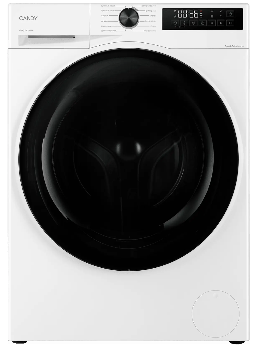 Стиральная машина CANDY C43D 485MBBW-07 инверторный двигатель 12 программ стирки белый