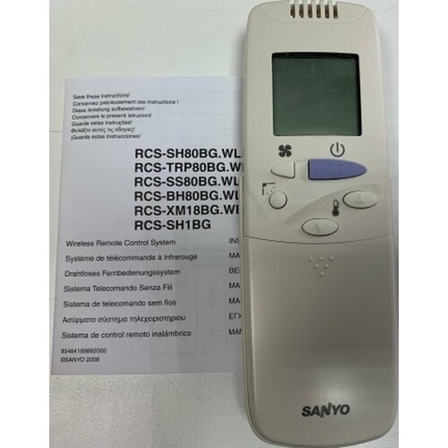 Sanyo RCS-SH1BG RCS-BH80BG WL пульт оригинальный 25500₽