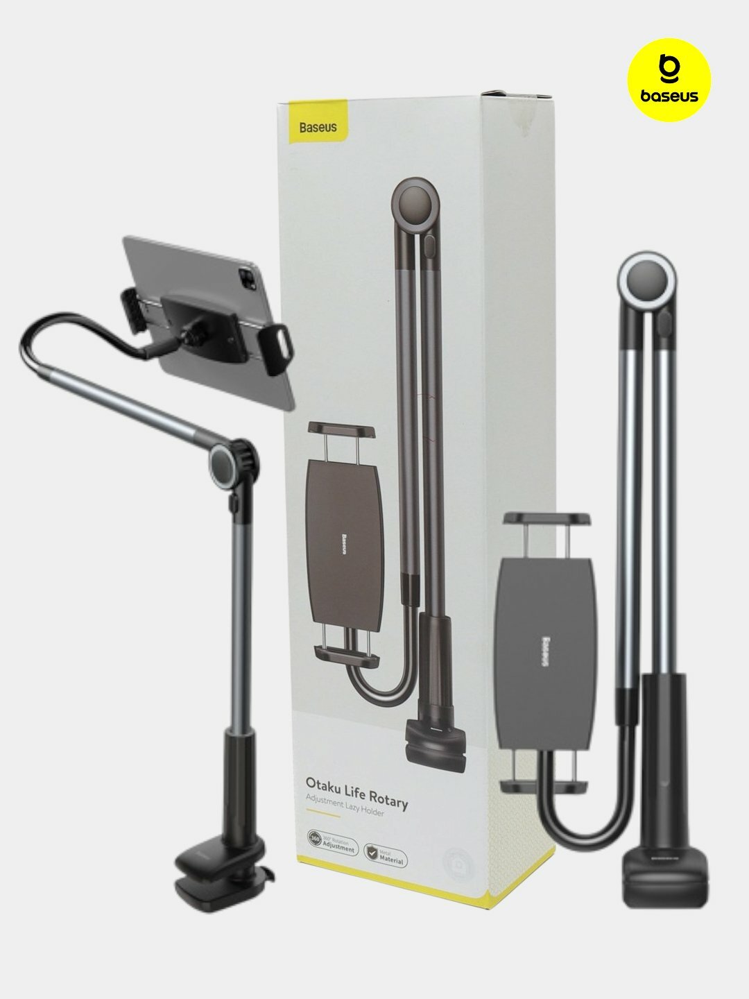 Держатель для телефона, планшета Baseus Otaku Life Rotary Adjustment Lazy Holder Pro