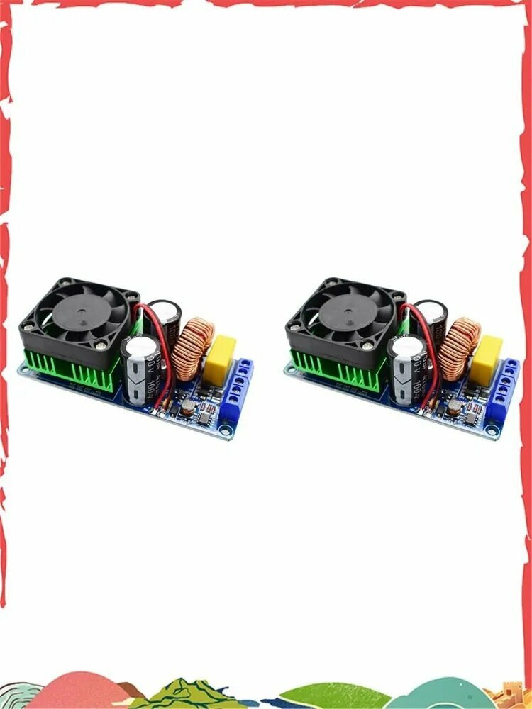 2x HIFI Power IRS2092 500 Вт моноканальный цифровой усилитель мощности