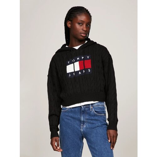 фото Худи tommy jeans, размер s, черный