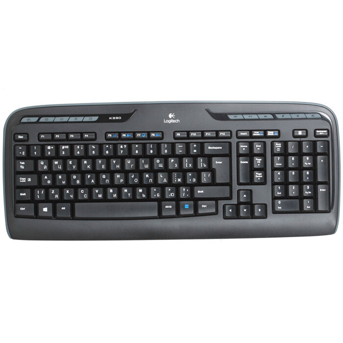 Клавиатура + мышь Logitech MK330 Combo Black