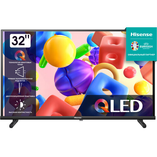 Телевизор 32 Hisense 32A5KQ FullHD 1920x1080 Smart TV черный 2099900₽