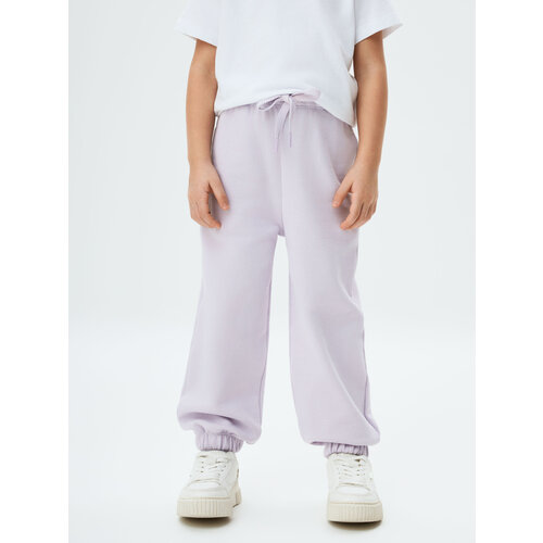 фото Брюки sela, размер 116, фиолетовый