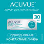 Контактные линзы ACUVUE OASYS 1-Day with HydraLuxe, 30 шт.