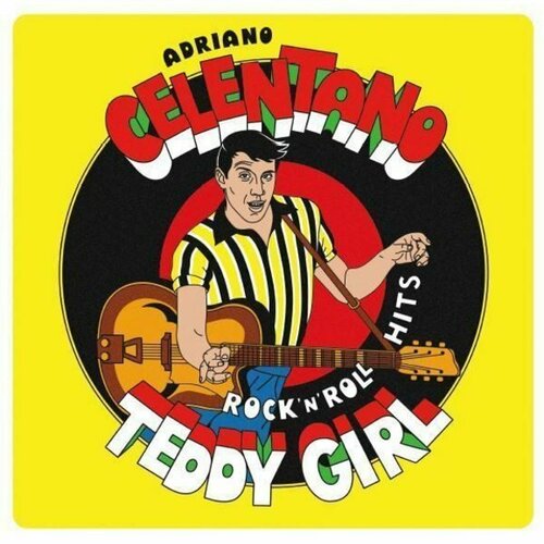 CELENTANO, ADRIANO Teddy Girl - Rock N Roll Hits, LP (Limited Edition,180 Gram Yellow Vinyl) celentano adriano teddy girl rock n roll hits coloured yellow vinyl lp конверты внутренние coex для грампластинок 12 25шт набор