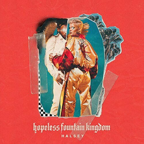 halsey – hopeless fountain kingdom clear with teal splatter vinyl HALSEY Hopeless Fountain Kingdom, CD