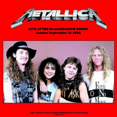 Metallica Live At The Hammersmith Odeon London 1986 Red Vinyl (LP) Second Records Music виниловая пластинка metallica ride the lightning reissue