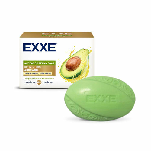 Туалетное крем-мыло EXXE Авокадо, 90 г
