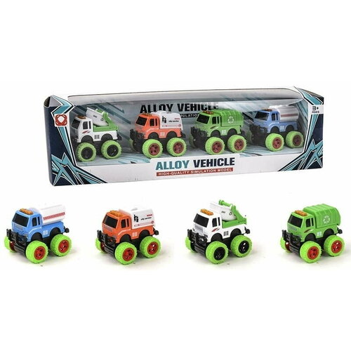 Shenzhen toys Набор автомобилей специальных служб инерционный в коробке