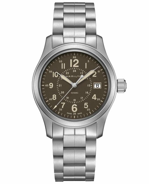 Наручные часы Hamilton H68201193, коричневый, серебряный