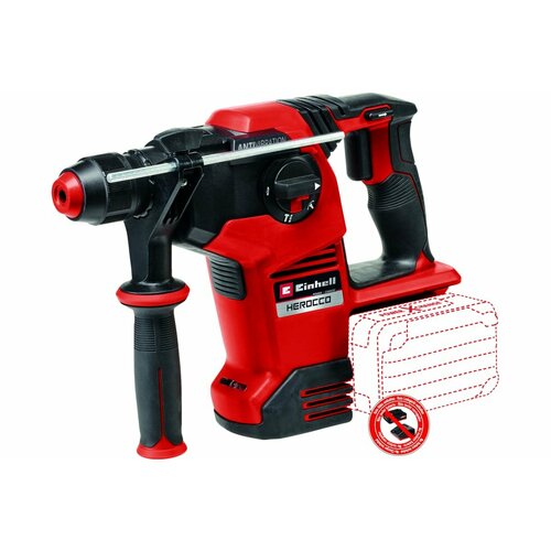 Аккумуляторный перфоратор Einhell PXC HEROCCO 36/28, 2x18 В, BL, 3.2 дж, 28 мм, кейс, без акк и зу 4513950