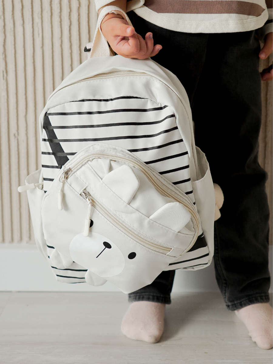 Детские Рюкзаки Xiaomi Рюкзак детский дошкольный в садик, белый