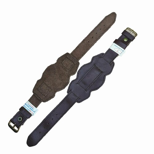 Ремешок Знамя, диаметр шпильки 1.5 мм., размер 18мм, золотой, коричневый