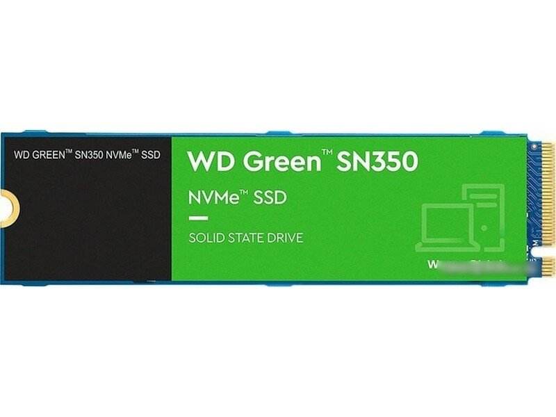 Твердотельный накопитель SSD WD Green SN350 NVMe WDS200T3G0C 2ТБ M2.2280 (QLC) - фото №13