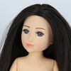 Виниловая кукла-модель Рада от бренда DYVOMIR с длинными волосами - изображение