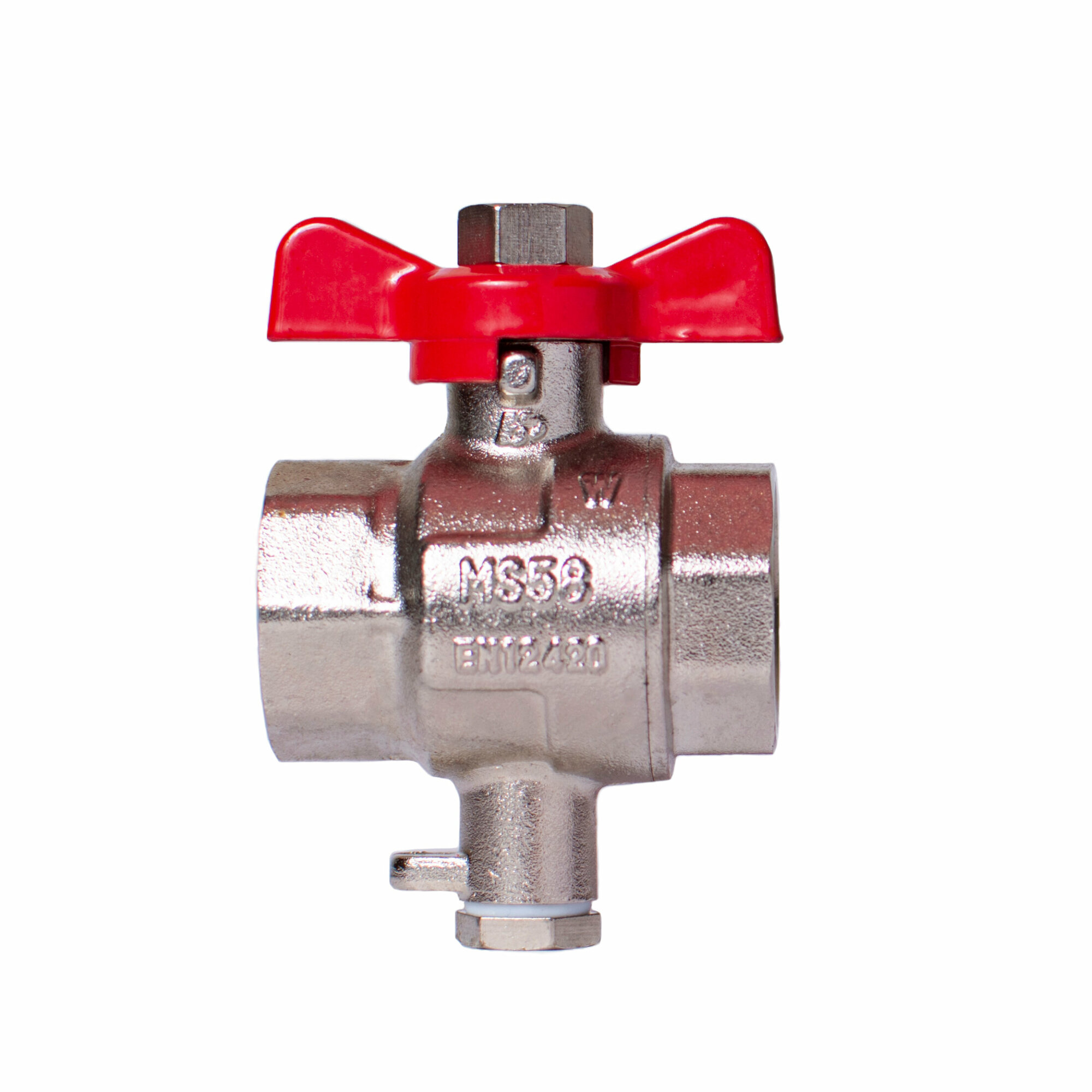 Шаровый кран для термодатчика Ду25 — фото 1