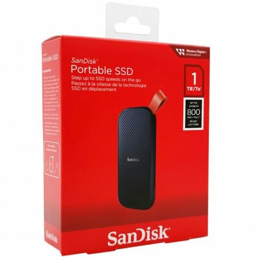 SanDisk Portable 800 МБ/сек серый