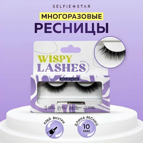 Накладные ресницы Selfie Star Eyelashes Wispy Tempress, SSLX6