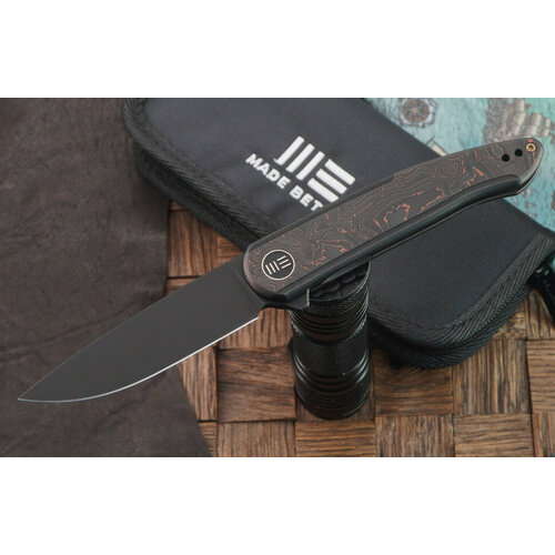 Складной нож We Knife Smooth Sentinel WE20043-6 складной нож we knife vision r сталь cpm 20cv рукоять титан