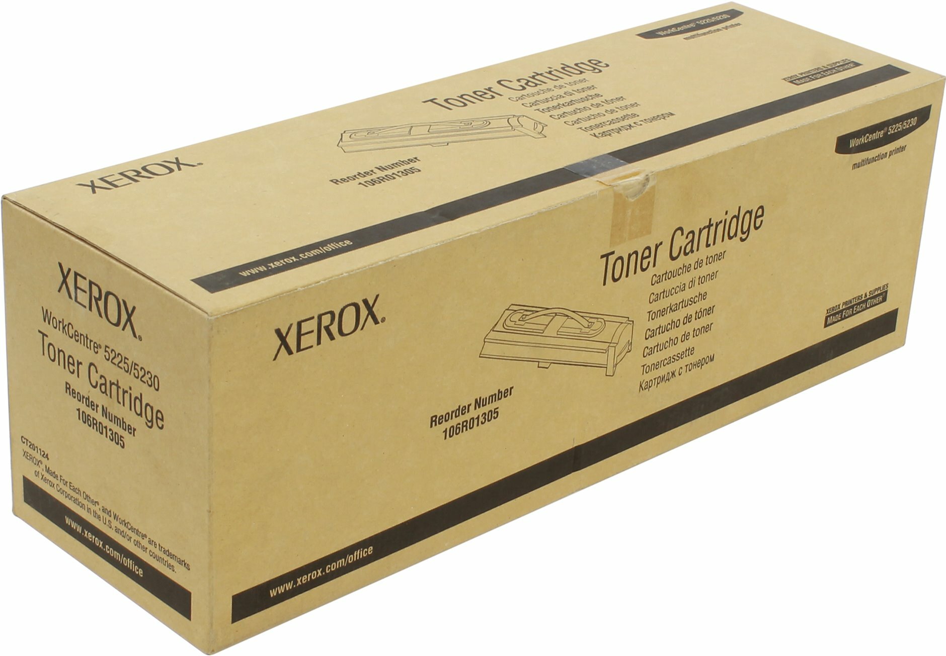 Xerox 106R01305 картридж черный (30000 стр.)