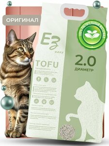 "Тофу" - наполнитель для кошачьих туалетов 6,5кг