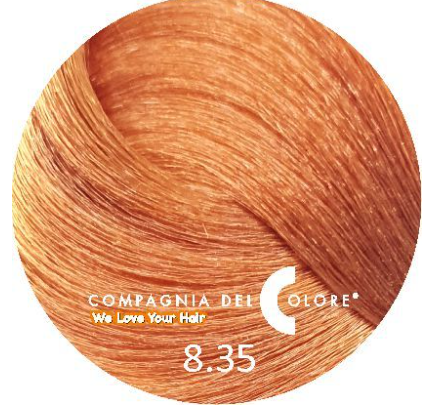 COMPAGNIA DEL COLORE краска для волос 100 МЛ 8.35
