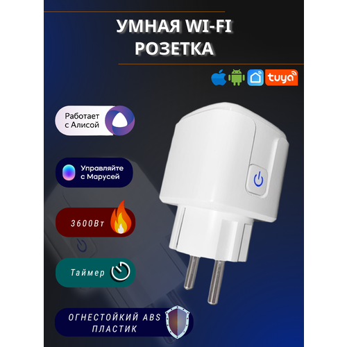 Умная розетка 16А