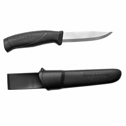 Morakniv Нож Morakniv Companion, нержавеющая сталь (черный) morakniv нож morakniv companion нержавеющая сталь cиний