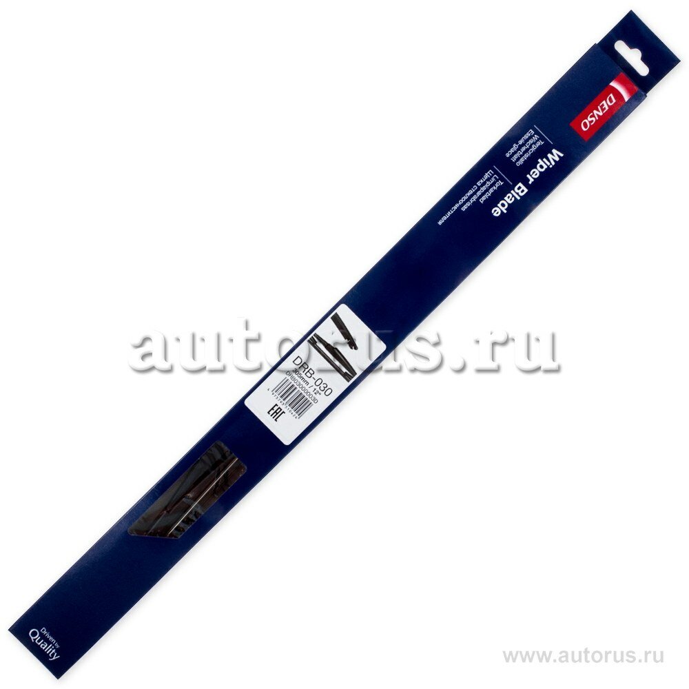 Щетка стеклоочистителя задняя 300 мм каркасная 1 шт denso drb-030