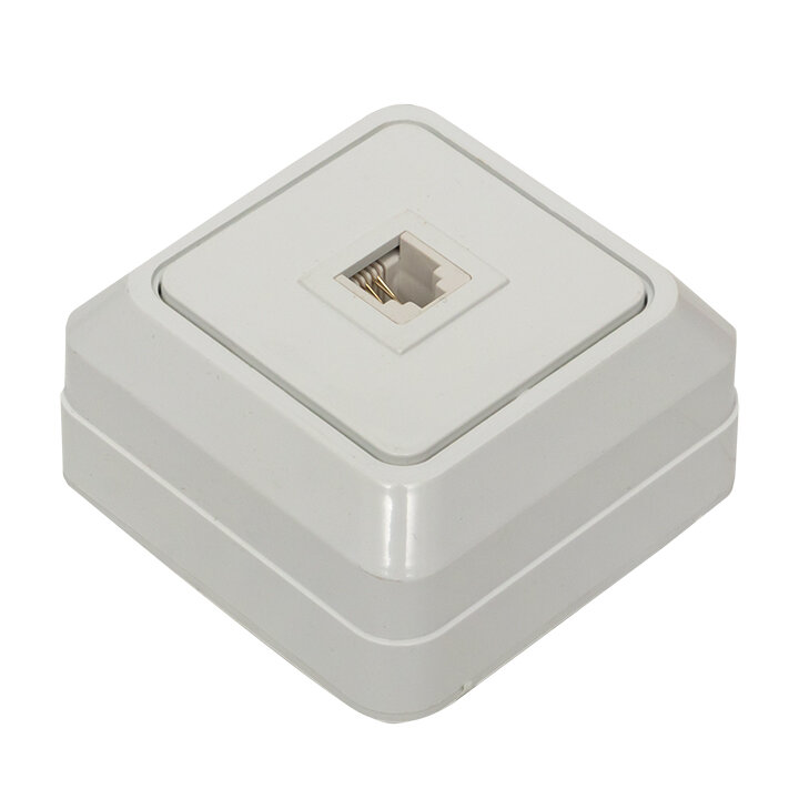 ENT01-034-10 Розетка Phone 1-мест. бел. Рим PROxima Упаковка (10 шт.) EKF - фото №15