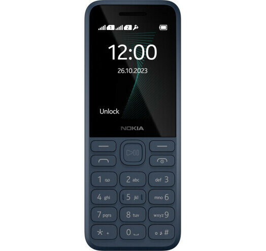 Телефон Nokia 130 DS Dark Blue (TA-1576)