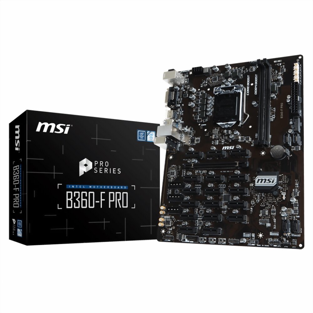 Материнская плата MSI B360-F PRO Socket 1151 v2 B360 2xDDR4 1xPCI-E 16x 12xPCI-E 1x 5xPCI-E 1x 4 ATX Retail - фото №17