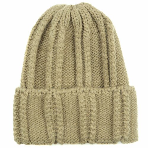 фото Шапка бини fabretti, размер 57, зеленый