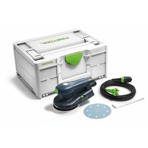 Эксцентриковая шлифмашинка Festool ETS EC 125/3 EQ-Plus шлифмашинка эксцентриковая denzel os 125 450вт 27601