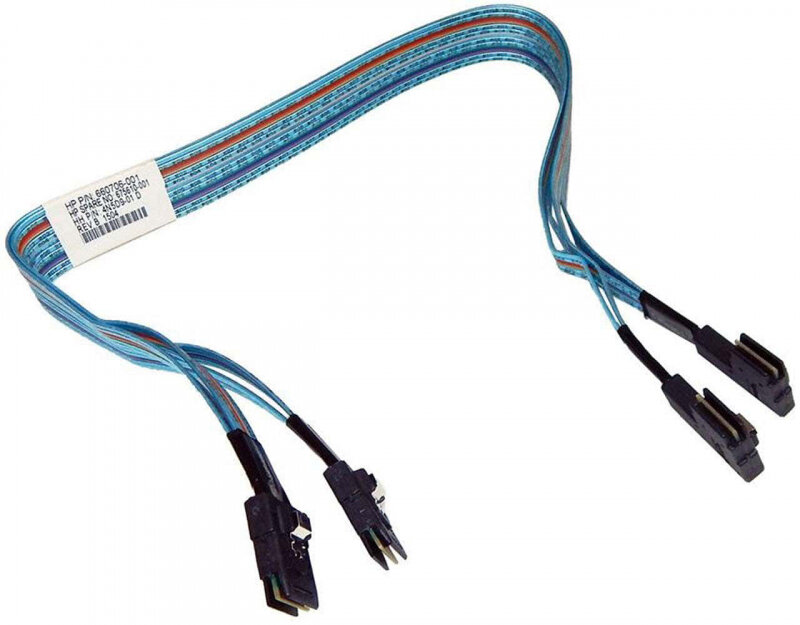 Кабель внутренний HP 55cm Dual Mini-SAS Cable for DL380p G8