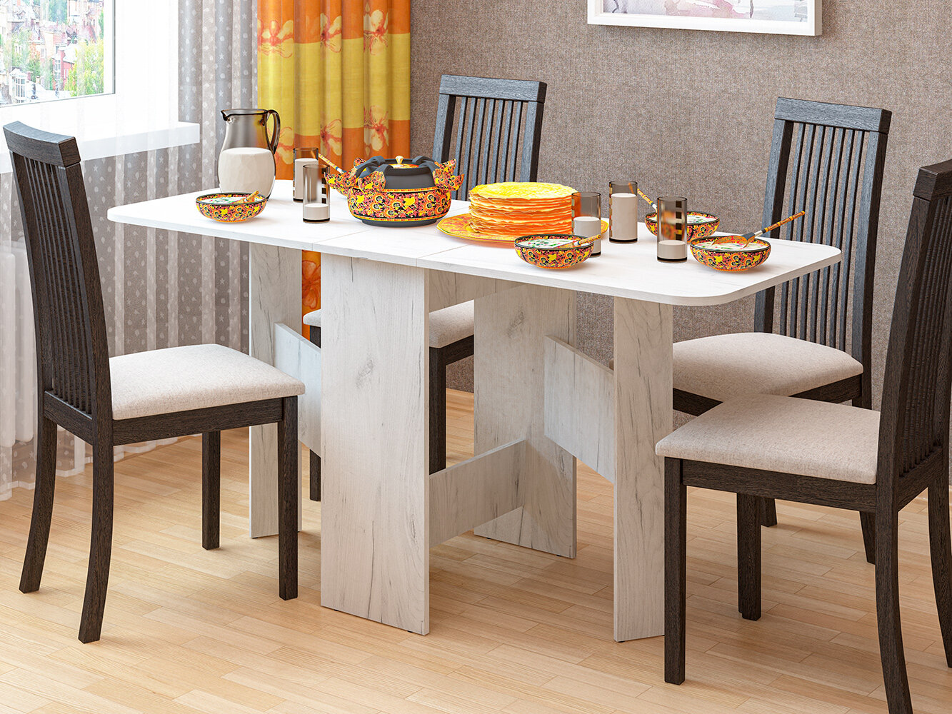 фото Стол-тумба СТ-1 Крафт светлый